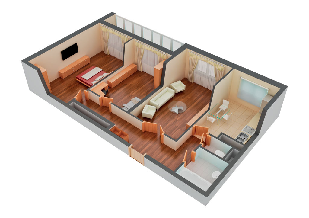 Дизайн Дома 4х Комнатной Квартиры